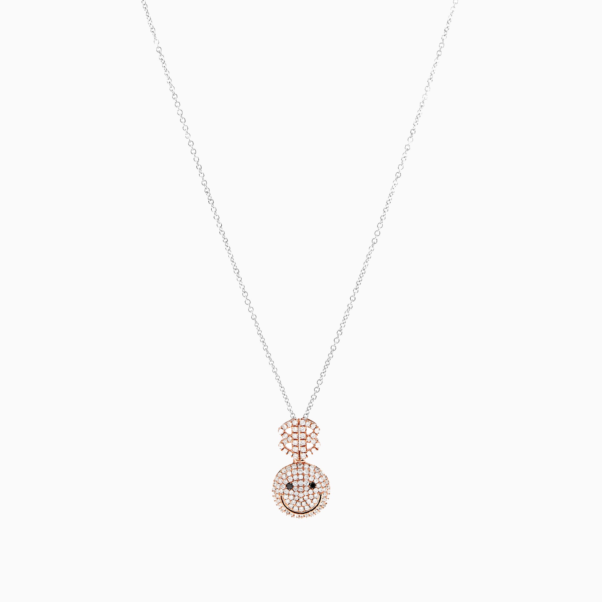 2B Happy All Pave Small Pendant Rose Gold Lorraine Schwartz Pop Up Store