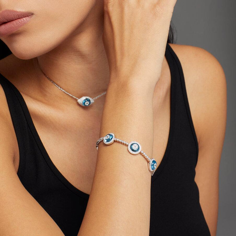 Lorraine schwartz evil eye bracelet clearance